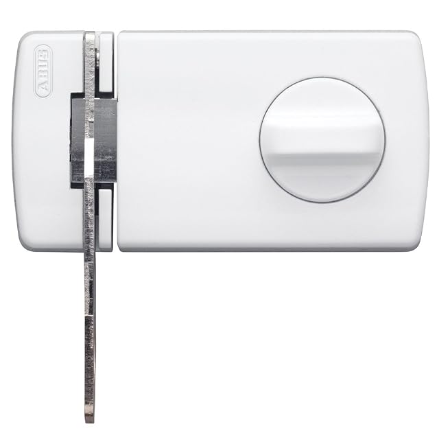 ABUS 2130 additional entrance door lock in white