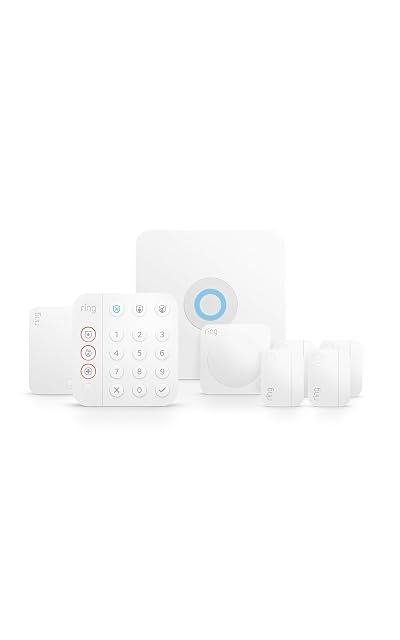 Ring Alarm 8-piece kit with base station, keypad and contact sensors