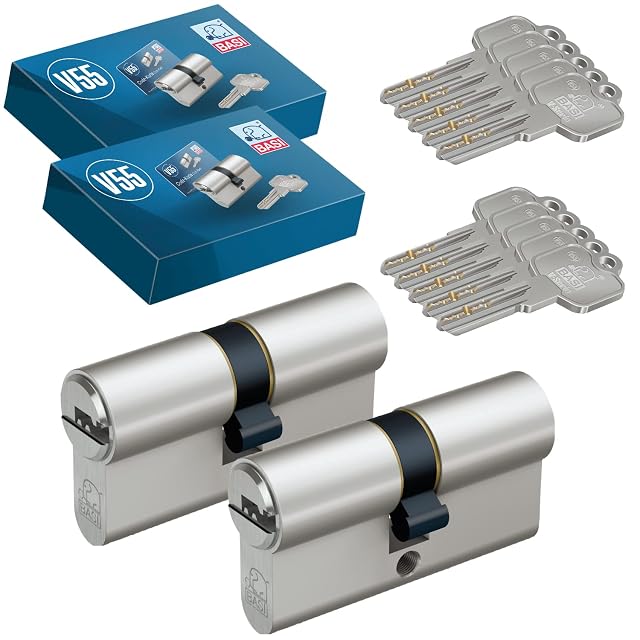 BASI V55 pair of keyed-alike euro cylinders