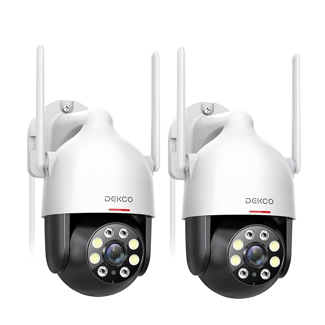 DEKCO DC5L-2P dome camera with floodlight