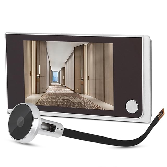 Dioche digital door viewer with a 3.5-inch LCD screen