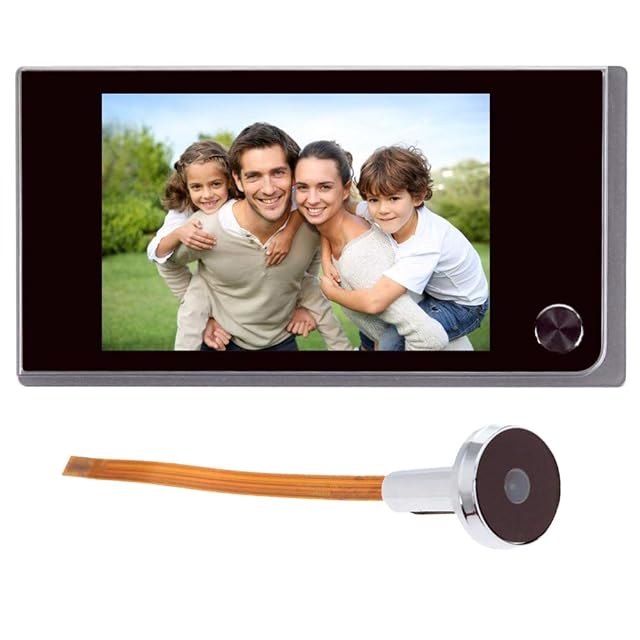 H-COME digital peephole viewer with a 3.5-inch color LCD