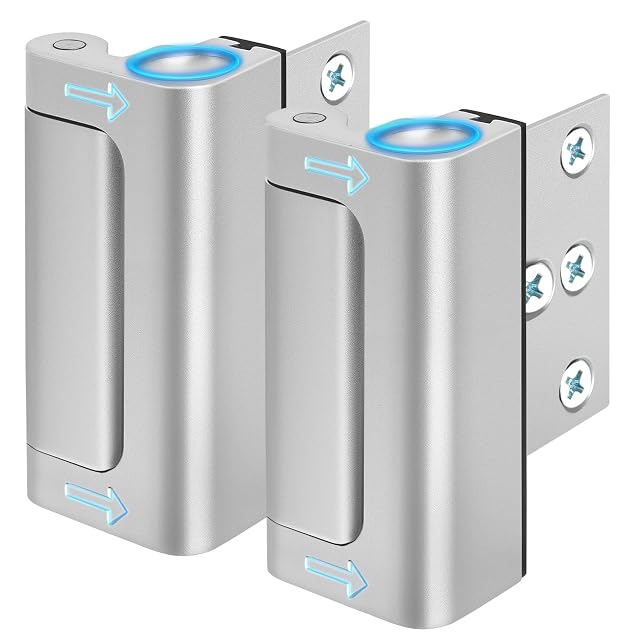 HIGHEVER door reinforcement lock in heavy-duty metal
