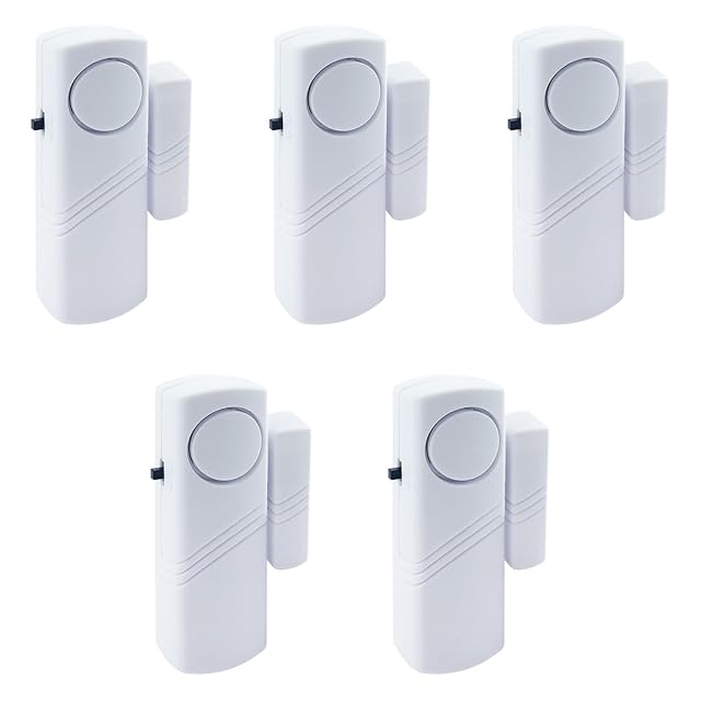 KOLODOGO door and window alarm five-pack with magnetic sensors