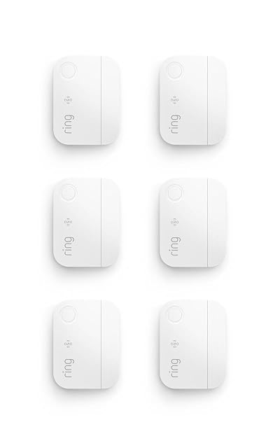 Ring window and door sensor newest model, six-pack