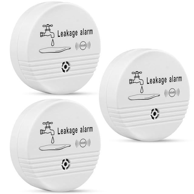 GOMETY water alarms, set of three
