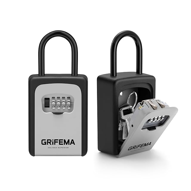 GRIFEMA key safe with hanging shackle