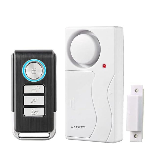 HENDUN wireless door alarm with remote