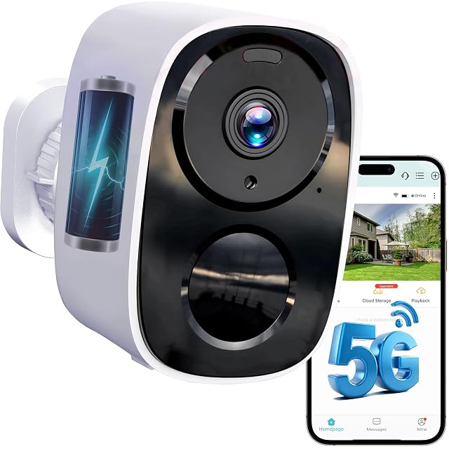 HITELLARCAM CB54W battery security camera
