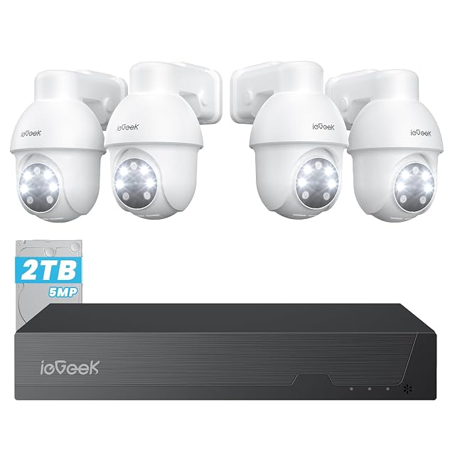 ieGeek IE92 PoE kit with four pan-and-tilt cameras