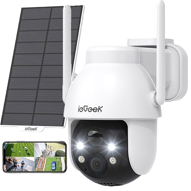 ieGeek ZY-C2 solar pan and tilt camera