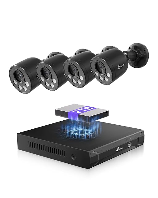 Loocam 4K PoE camera kit with eight-channel NVR