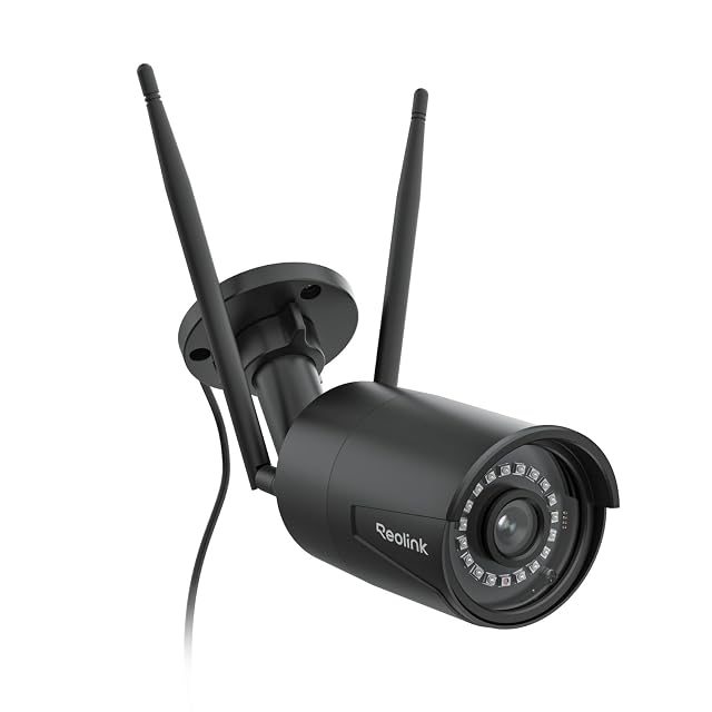 Reolink RLC-510WA fixed bullet camera with twin antennas
