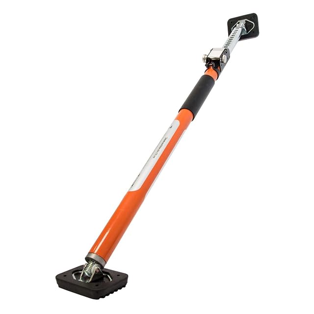 SCHMIDT telescopic window security bar in orange