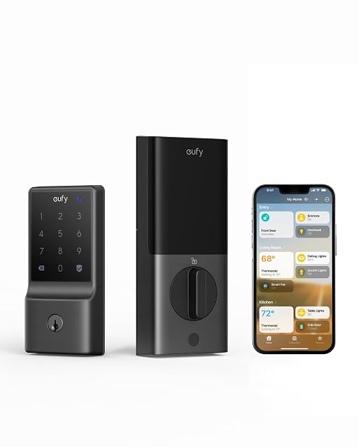 eufy Security Smart Lock C34 keypad deadbolt for Apple Home