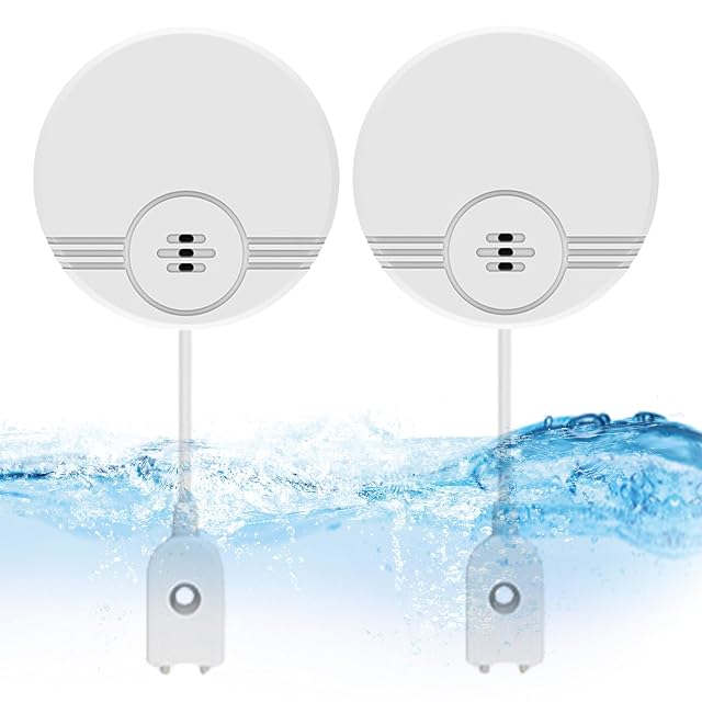 Vaileal water leak detector, pair