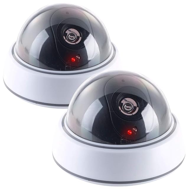 VisorTech pair of dummy dome cameras