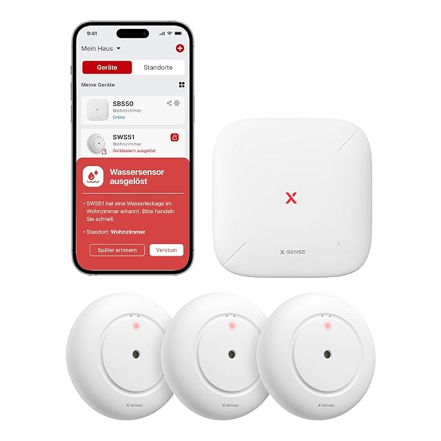X-Sense SWS54 Wi-Fi water leak detector