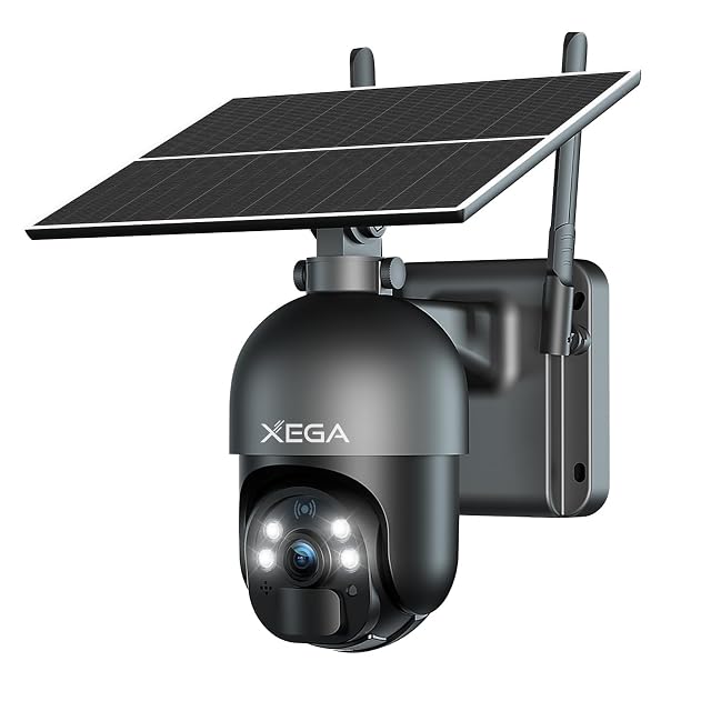 Xega S20 4G LTE solar security camera