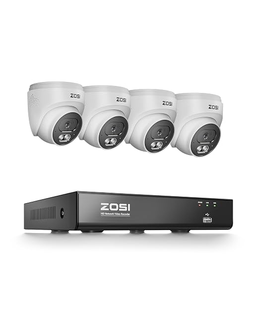 ZOSI C220 4K PoE camera kit